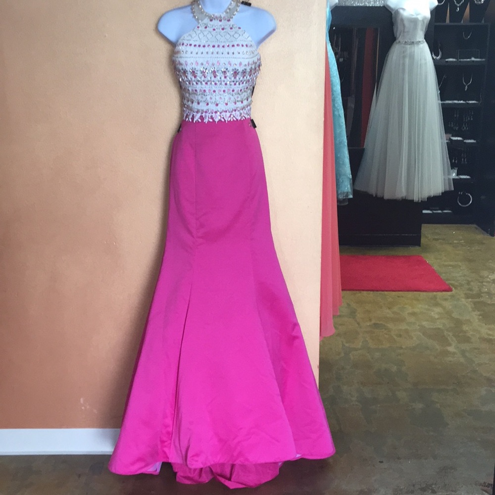 Rachel Allan Two Piece Prom Dress